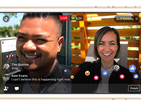 Facebook Makes Live Video More Like Facetime Adds Private Chat