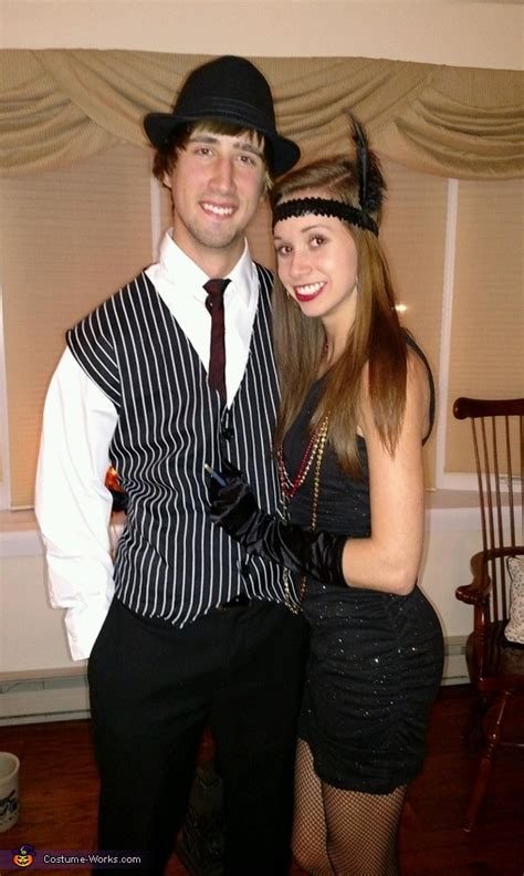 Flapper And Gangster Couple Costume Mind Blowing Diy Costumes