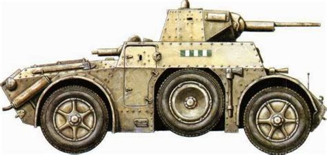 Axis Tanks And Combat Vehicles Of World War Ii Italian Armoured Cars