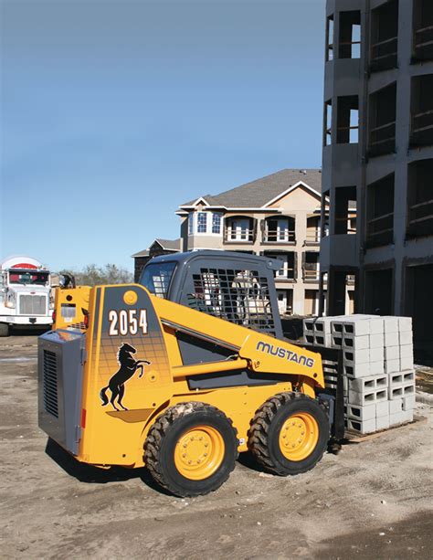 Mustang Skid Steers From Mustang By Manitou For Construction Pros