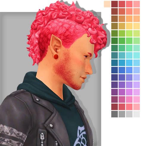 The Sims 4 Mods For Male Curly Hair Mazsunrise