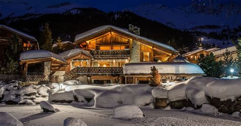 Winter Vacation Goals Makini Luxury Chalet In The Swiss Alps The