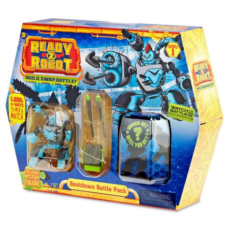 New Ready 2 Robot Beatdown Battle Pack Series 1 Thermo W Mystery
