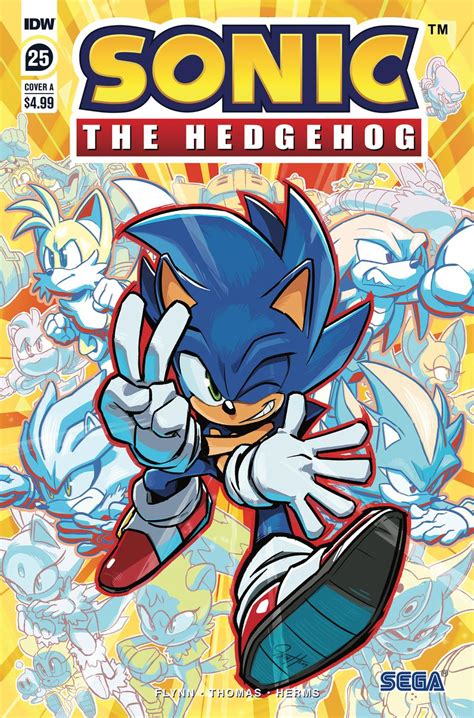 Sonic The Hedgehog Vol 3 25 Cover A Regular Tyson Hesse Cover
