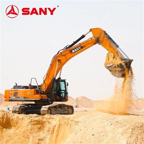 Sany Sy335h Medium Excavator High Efficiency Sand Digging Machine 30