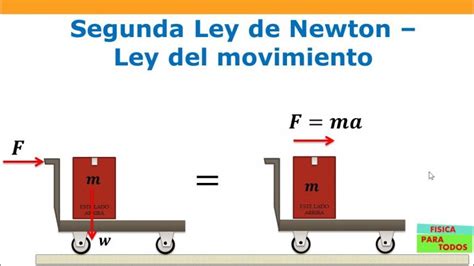 Segunda Ley De Newton Dinámica Que Es Ejemplos