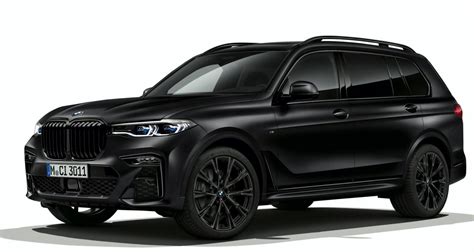 Bmw X7 Edition Frozen Black 2021 Le Grand Suv Soffre Une Sombre