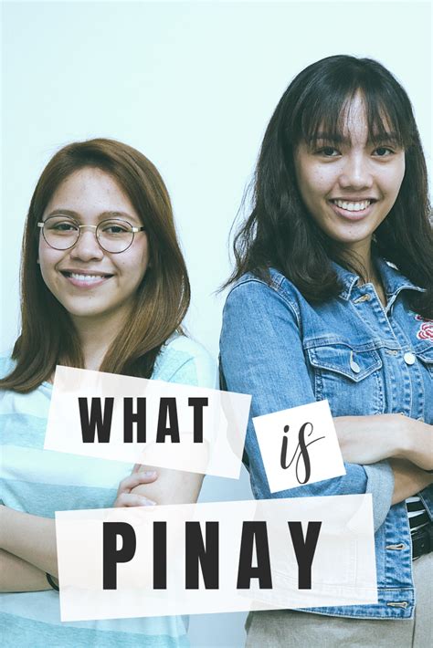 What Is Pinay 顔