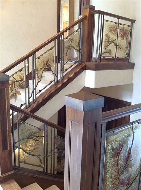 The light and elegant white steel stringers give solidity and soundness to the entire design. Glass Etching Designs For Railing . Glass Etching Designs ...