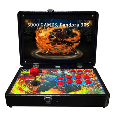 Regiisjoy Portable 13000 In 1 Pandoras Box 30s 3d Arcade Game Console