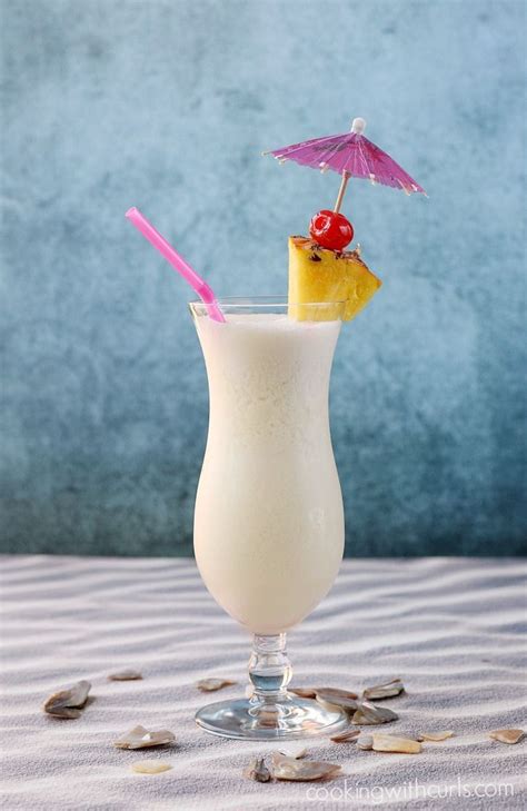 Classic Piña Colada Recipe Tropical Drink Recipes