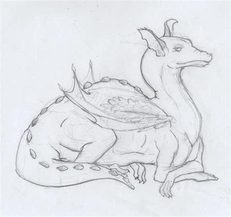 Fat Dragon Doodle By Ayesthine On Deviantart
