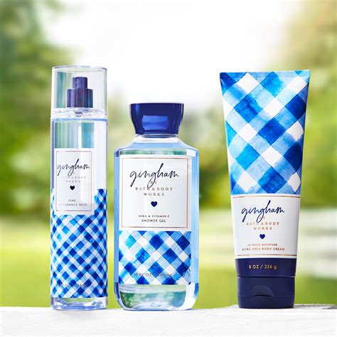 Bath And Body Works Gingham Body Cream Bundle Lot