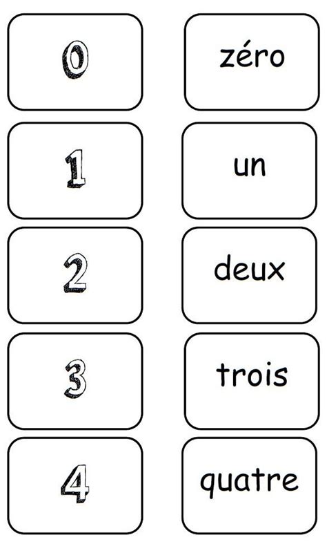 Mémory Pour Mémoriser Les Nombres En Lettres Fun Math Montessori