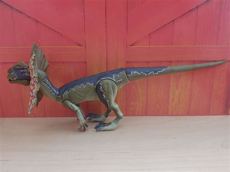 Dilophosaurus Jurassic World Amber Collection By Mattel Dinosaur