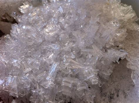 A Huge Ice Crystal Grew In A Container In My Freezer Over About 2 Years