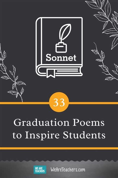 33 Graduation Poems To Inspire Students Graduation Poems Inspire