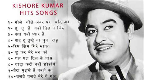 Golden Hits Of Kishore Kumar Best Of Kishore Kumar Kishore Kumar Evergreen Song Youtube