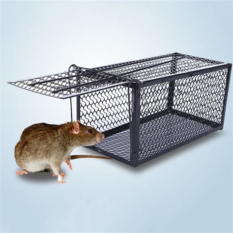 Humane Rat Trap Cage Animal Rodent Mice Mouse Bait Catcher Hunting Pest