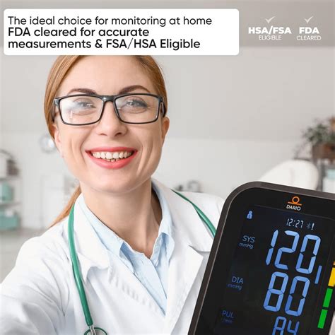 Dario Blood Pressure Monitor Gen2 Automatic Digital Bp Machine With