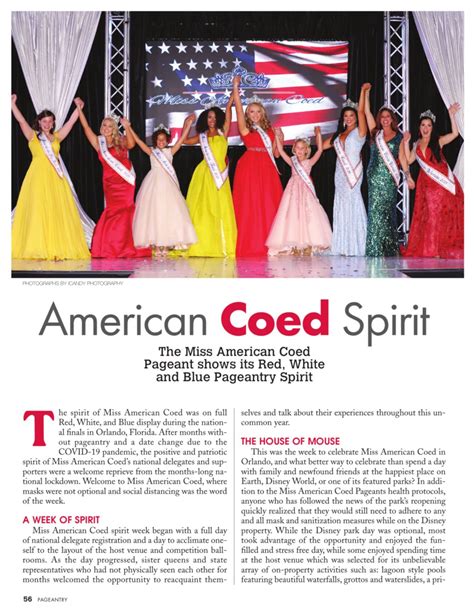 American Coed Spirit Pageantry Magazine