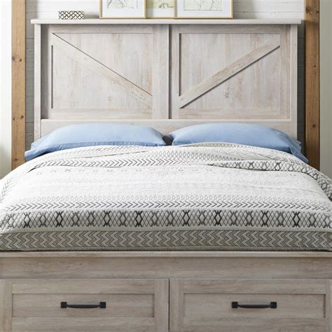 Better Homes And Gardens Modern Farmhouse Queen Headboard Rustic White