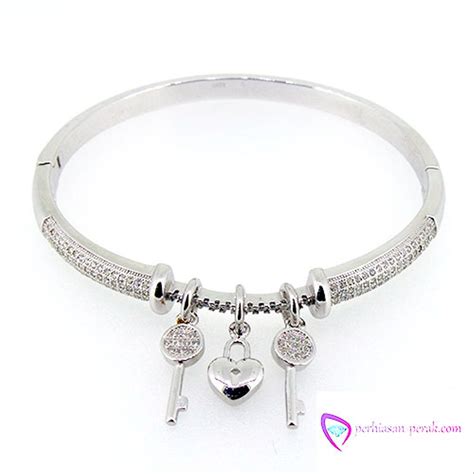 Gelang tangan kanak kanak emas korea design baru model gb9265402 demo intro malaysia harga borong. Jual Gelang Tangan Silver 925 Free Box Silver Asli 925 di ...