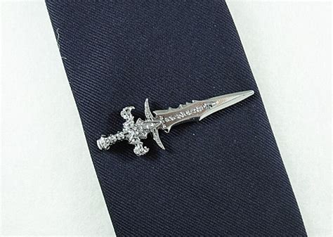Tie Tack Lapel Pin Video Game Sword Choice Of Finish Mens Etsy