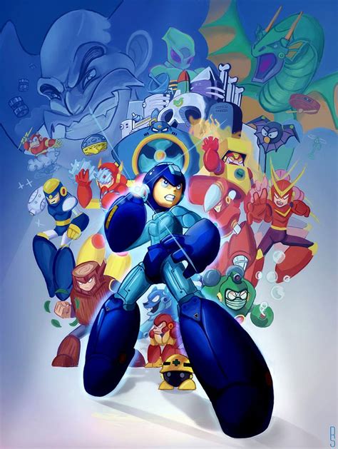 Megaman 2 Tribute By Robshields On Deviantart Mega Man