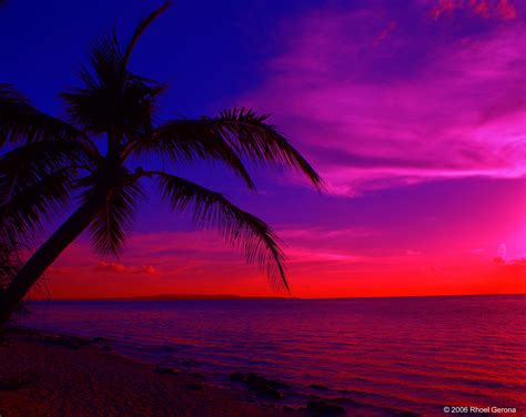 Tropical Island Sunset Saipan Northern Mariana Islands Flickr
