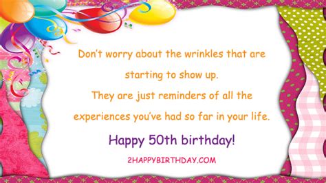 What to get my best friend for her 50th birthday. Happy 50th Birthday Wishes For Friends | 50th birthday ...