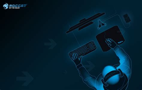 ROCCAT GAMING computer keyboard mouse wallpaper ...