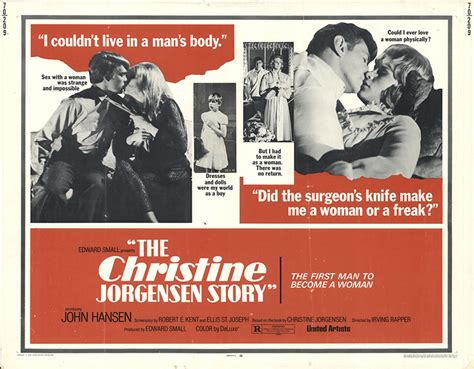 the christine jorgensen story 1970 original movie poster fff 09780