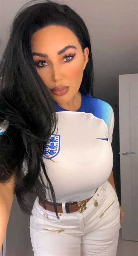Englands Sexiest Fan Teases Greatest Year Of Her Life After Cheering On Three Lions Daily