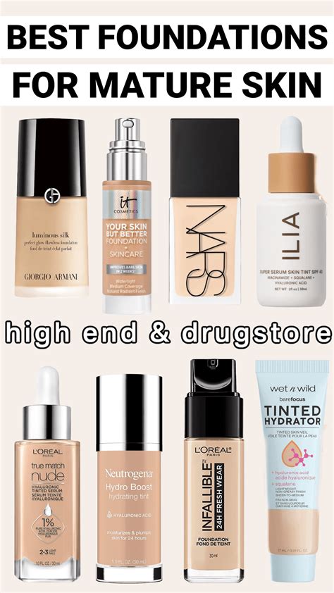 The Best Foundations For Mature Skin Artofit