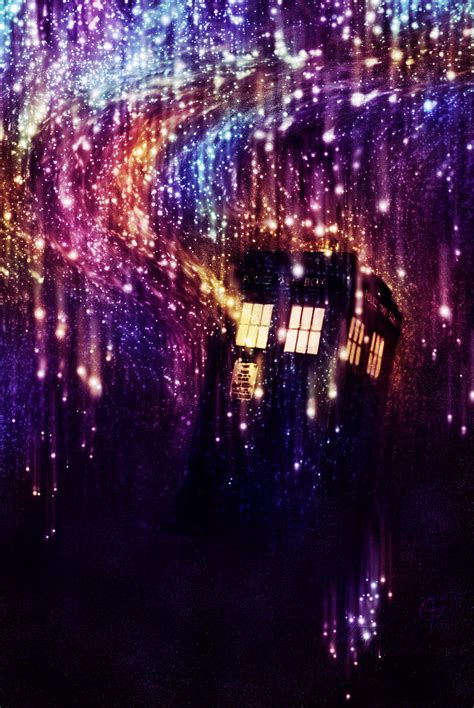 1366x768px 720p Free Download Tardis Regeneration Art Doctor Who