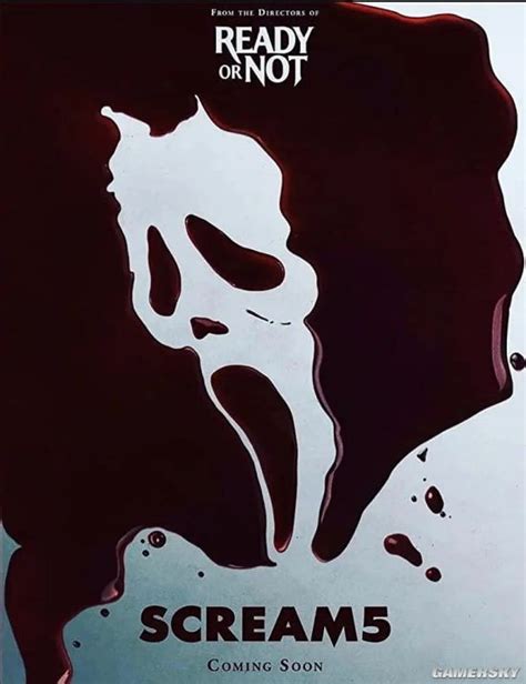 《惊声尖叫5》发布动态海报 经典面具杀手再现 游民星空