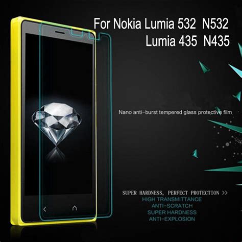 Para Nokia Lumia 532lumia 435 Vidrio Templado Para Nokia Lumia 532 435