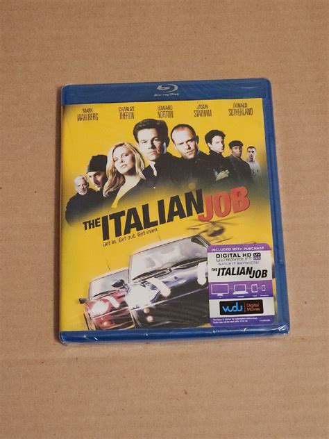 The Italian Job Blu Ray New Ebay