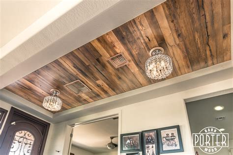 Oji Ceiling Porter Barn Wood