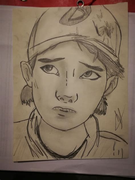 Clementine The Walking Dead Traditional Art By Lechrisnico On Deviantart