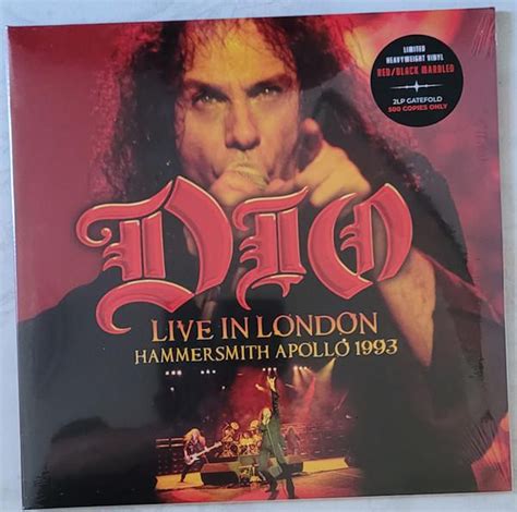 Dio Live In London Hammersmith Apollo 1993 Marbled Vinyl2lp Vinyl Record
