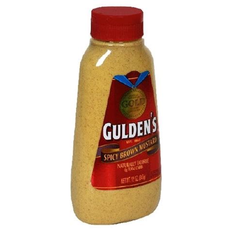Mustard For Sale Gulden Spicy Brown Mustard 12 Ounce Plastic Bottles