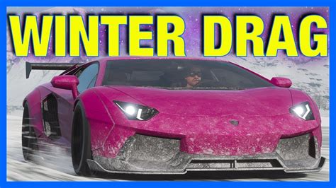 So i made a little youtube channel and i post tests on my personal circuit. Forza Horizon 4 : FASTEST WINTER DRAG CAR!! (Forza Science ...