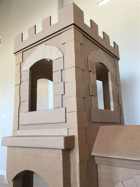 How To Make A Cardboard Box Castle