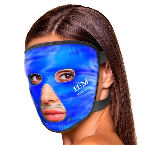 Buy Cooling Face Mask Halo Mask Hot Or Cold Face Ice Pack For