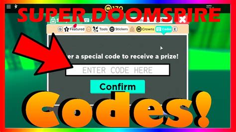 Super doomspire is a roblox game published by doomsquires. ALL CODES * ALL* NEW WORKING CODES IN ?SUPER DOOMSPIRE! (2020) |ROBLOX [?SUPER DOOMSPIRE CODES ...