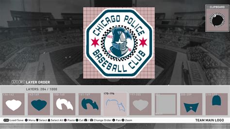 Chicago Police Baseball Club Rmlbtheshowlogos