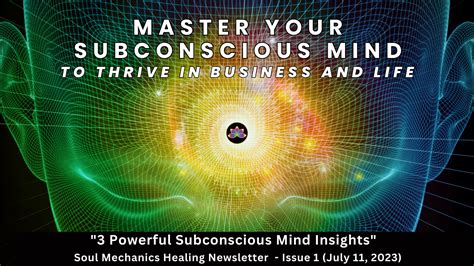 Welcome Edition: 3 Powerful Subconscious Mind Insights