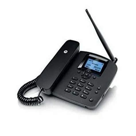 Wired Motorola Fw200l Fixed Wireless Gsm Landline Phone Black For